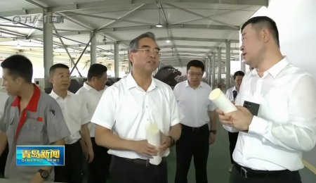 青島市委書記曾贊榮親臨海科佳調(diào)研，為企業(yè)創(chuàng)新發(fā)展點(diǎn)贊！
